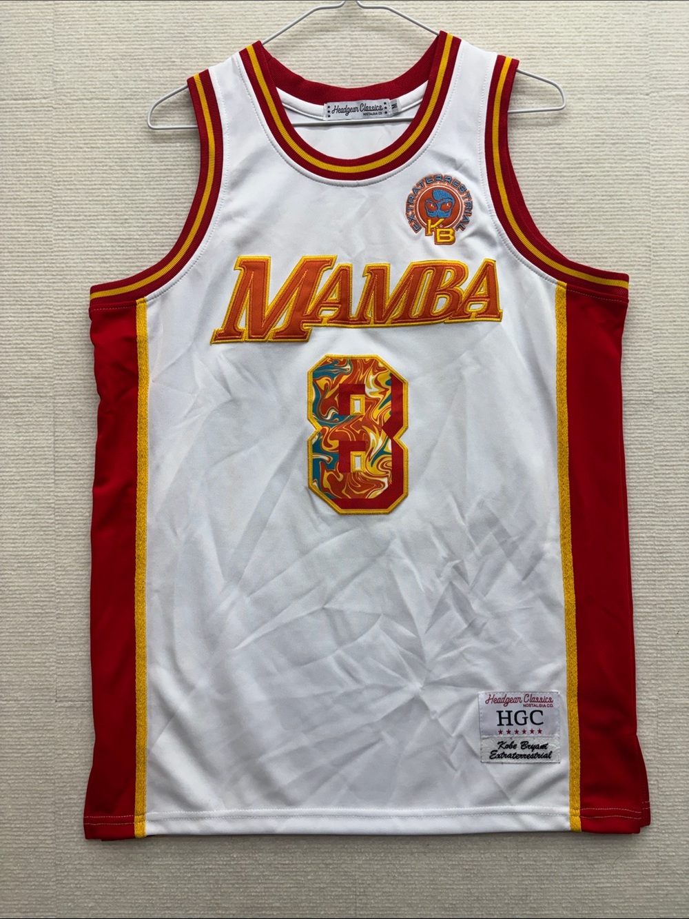 Mamba #8 /#24 Kobe Bryant “Extraterrestrial” Basketball Jersey M
